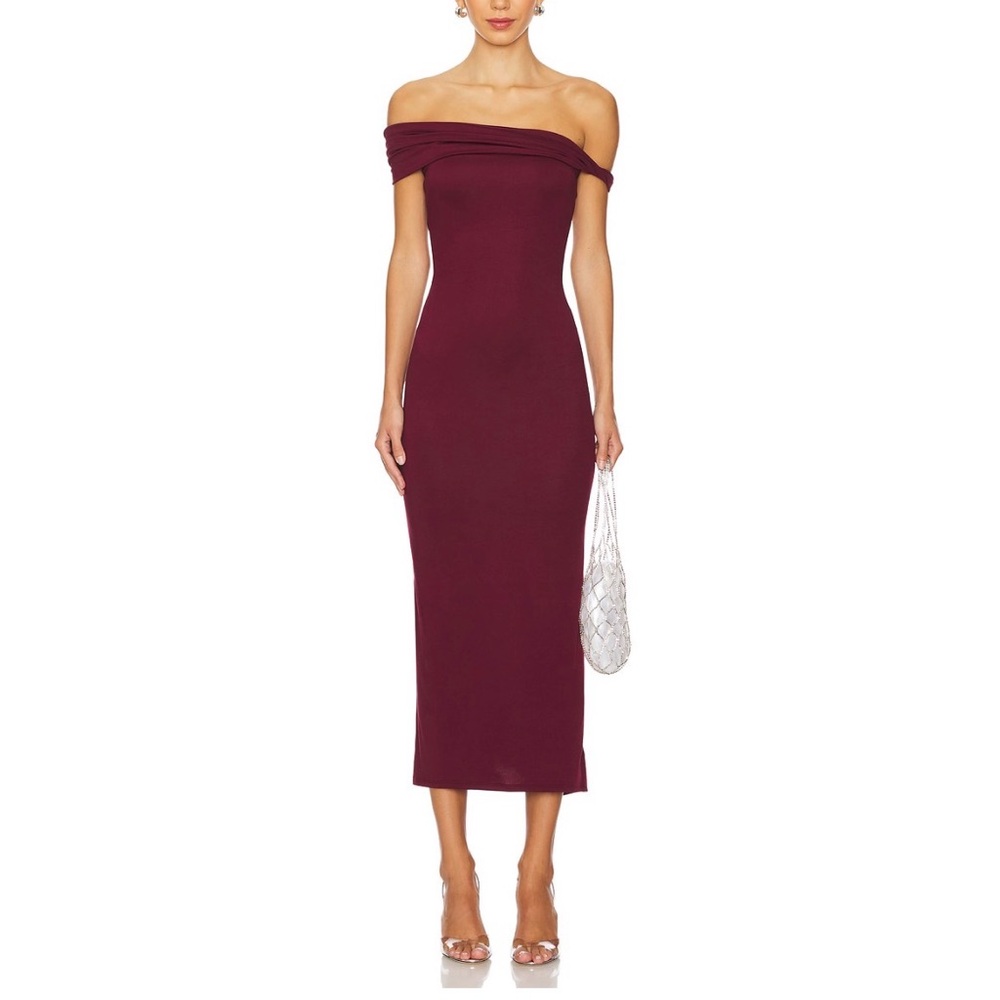 Revolve Off-Shoulder Midi Dress